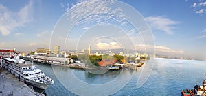Port of Penang, Asia, Malaysia, Penang, Pulau Pinang, George Town, City skyline photo