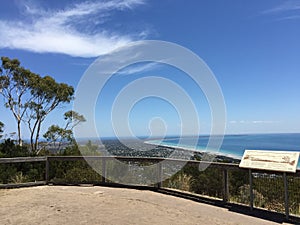 Port Phillip Bay From Seawinds Garden