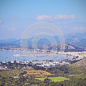 Port of Pollenca on Majorca