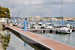 Port of Port-la-Nouvelle in France