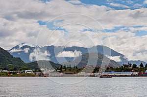Port Puerto Chacabuco, Chile photo