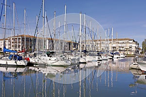 Port of Rochefort in France