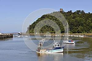 Port of Saint-Brieuc in France