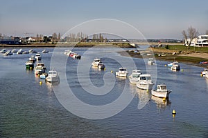 Port of Saint-Gilles-Croix-de-Vie in France