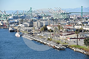 Port of San Pedro in Los Angeles, California