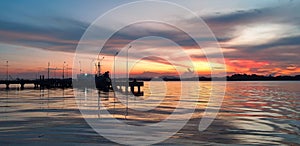 Port in Sangkulirang