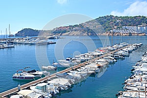 Port of Sant Feliu de Guixols, Costa Brava Catalonia