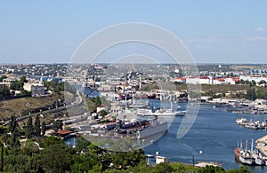 In the port of Sevastopol