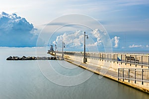 Port Stanley Pier, Ontario Canada