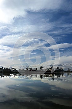 Port of Stockton Reflection