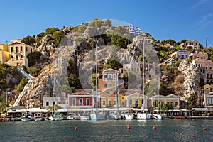 Port of Symi Yialos, Greece