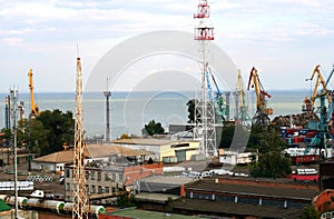 The port of Taganrog.