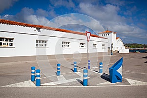 Port of Tarifa in sunny day, Andalusia, Spain