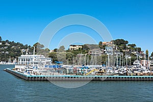 The port of Tiburon, California