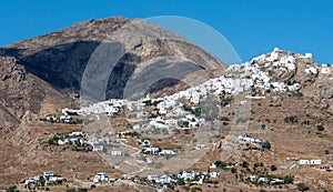 Port town on the island of Serifos