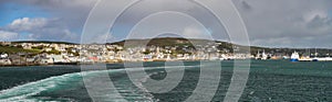 The port town of Stromness in Orkney, Scotland