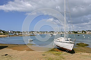 Port of TrÃÂ©gastel in France