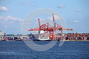 Port of Vancouver BC Canada.