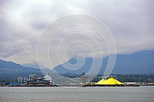 Port of Vancouver in British Columbia, Canada