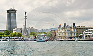 Port Vell in Barcelona photo