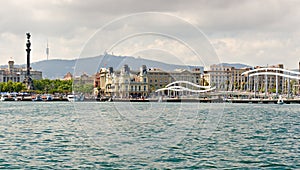 Port Vell at Barcelona photo