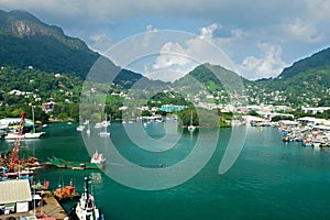 Port of Victoria, Inner Harbour located in Seychelles