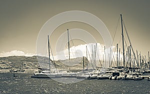 Port yachts False Bay Simons Town Cape Town South Africa