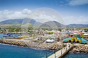 Port Zante in Basseterre town, St. Kitts And Nevis photo