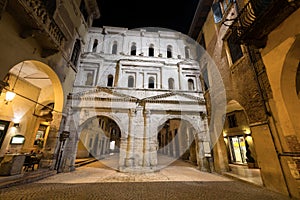 Porta Borsari - Roman Gate - Verona Italy