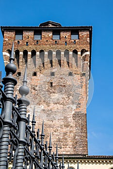 Porta Castello di Vicenza , overlooking Piazzale De Gasperi