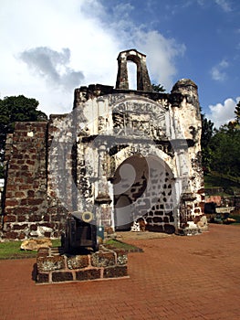 Porta de Santiago Melaka, Malaysia