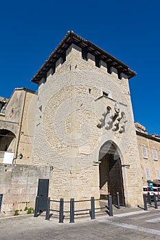 Porta del Loco San Francesco Gate of San Marino.