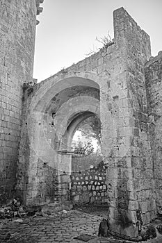 Porta di Castello, the access arch through the ancient defensive walls of the city