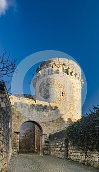 Porta di Castello, the access arch through the ancient defensive walls of the city