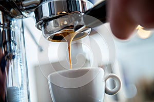 Porta filter espresso machine