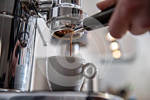 Porta filter espressomachine