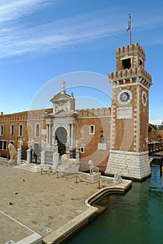 The Porta Magna at the Venetian Arsenal photo