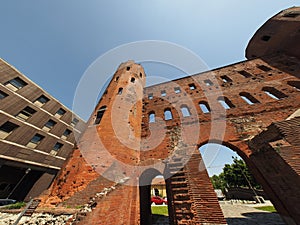 Porta Palatina (Palatine Gate) in Turin