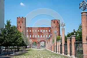 Porta Palatina, Turin, Italy