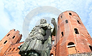 Porta Palatina, Turin, Italy