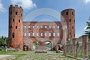 Porta Palatina, Turin, Italy