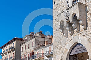 Porta San Francesco gate in San Marino