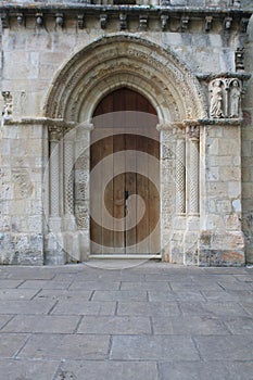 Porta Speciosa, Estibalizko Andre Mariaren santutegia,ArgandoÃÂ±a, Basque Country photo