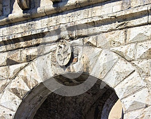 The Porta Ternana, the gateway to the city of Narni, one of the most important symbols of the beautiful medieval city