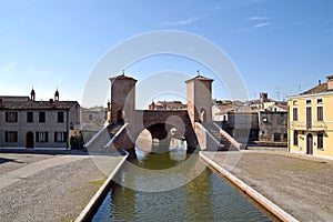 The Porta of Torrioni in Comacchio - Ferrara - Italy