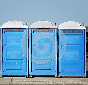 Portable bathroom toilets photo