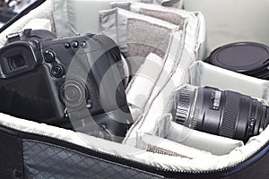 Portable camera bag