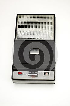 Portable compact cassette player recorder