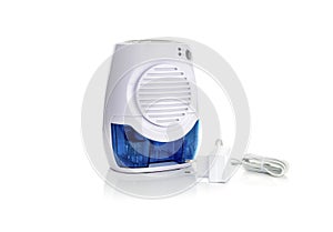 Portable dehumidifier colect water from air