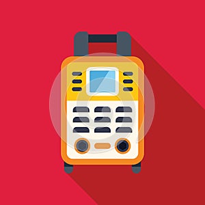 Portable digital multimeter for measuring electrical parameters